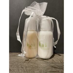 KAI FRAGRANCE BATH CARE GIFT DUO Body Wash & Bathing Bubbles